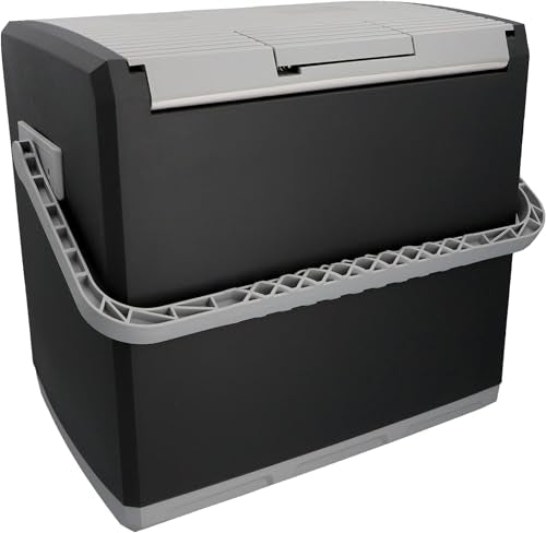 AEG Automotive Thermoelektrische Kühlbox KK 28 Liter, 12/230 Volt für Auto und Steckdose, schwarz