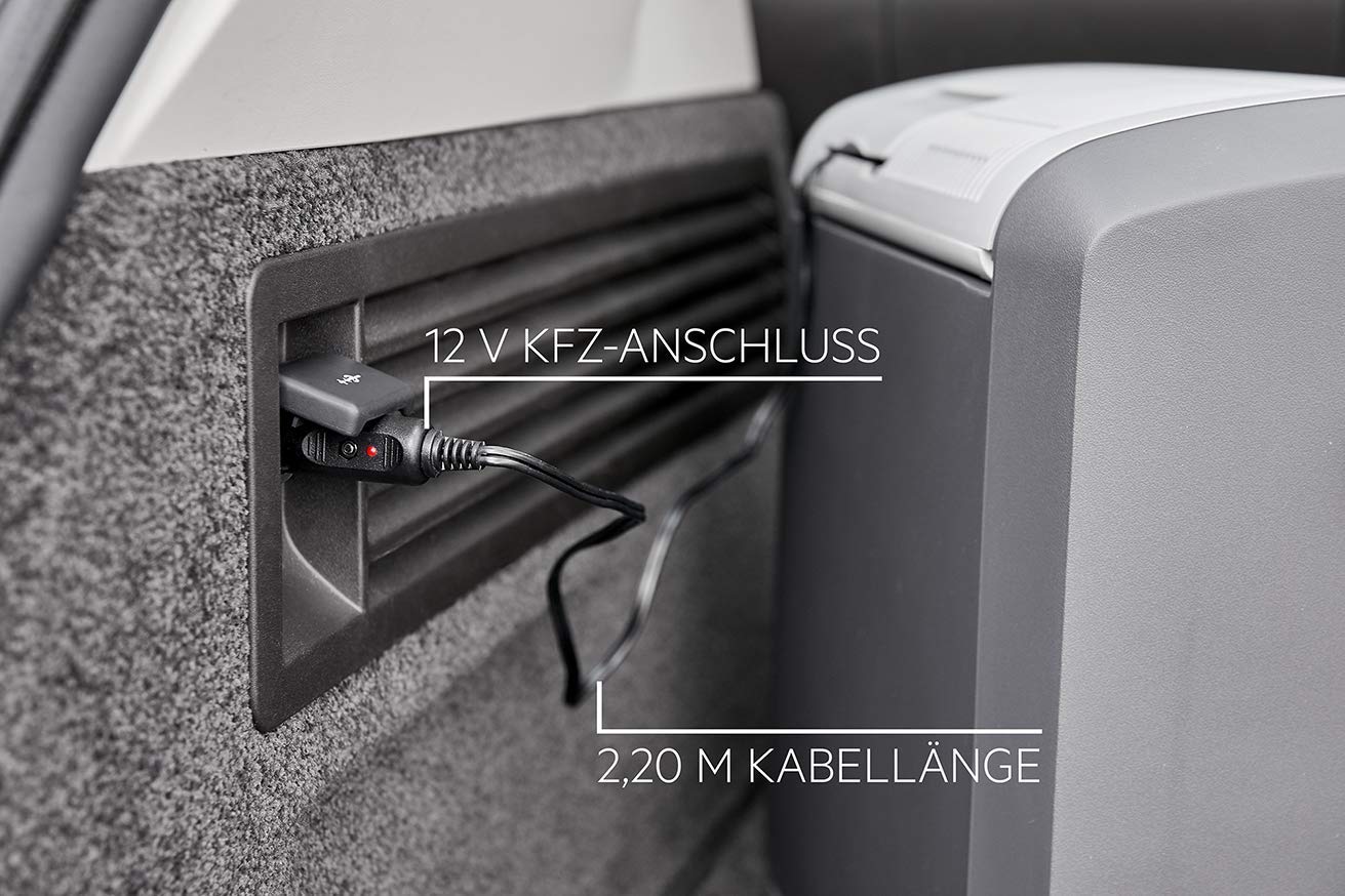 AEG Automotive Thermoelektrische Kühlbox KK 20 Liter, 12/230 Volt für Auto und Steckdose