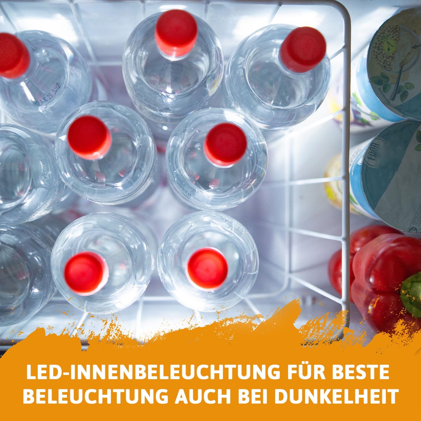 CROSS TOOLS ICEBOX 25 – Kompressor Kühlbox 22 L, bis -20 °C, mit App-Steuerung, 12/24 V & 230 V, tragbare Gefrierbox für Auto & Camping