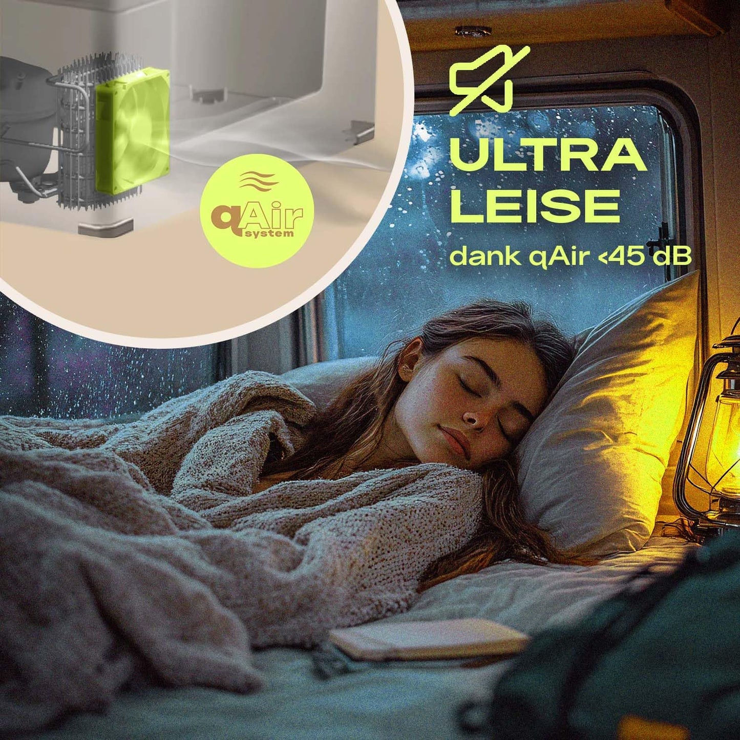 PLUG IN FESTIVALS Kompressor Kühlbox 40 L – Elektrische Gefrierbox bis -20 °C, 12 V/230 V, tragbarer Camping-Kühlschrank & Auto-Kühlbox