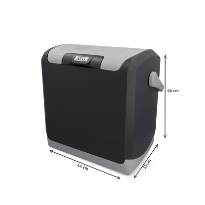 AEG Automotive Thermoelektrische Kühlbox KK 20 Liter, 12/230 Volt für Auto und Steckdose
